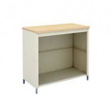 30"W x 30"D Extra Deep Open Storage Table with Lower Shelf